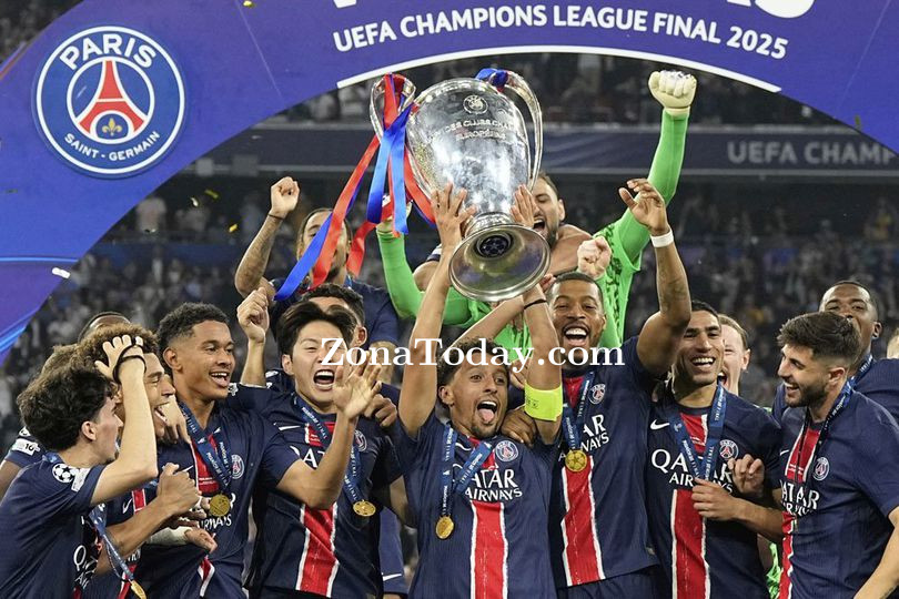 PSG Taklukkan Inter Milan di Partai Final Liga Champions Musim 2024/2025