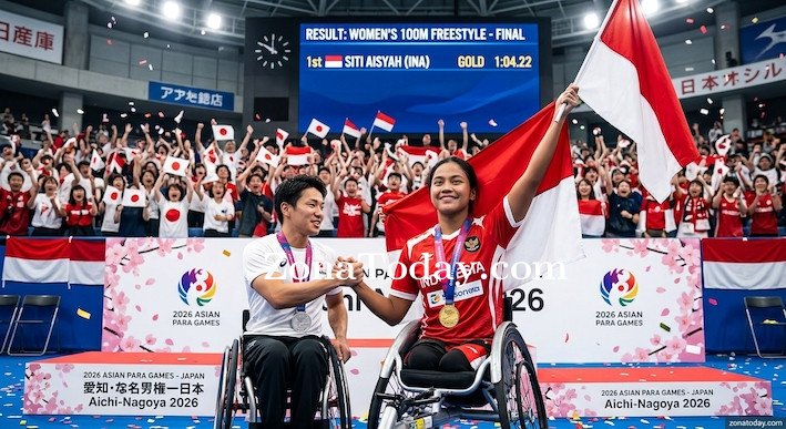 Prestasi Asian Para Games 2026 di Jepang, Indonesia Raih 15 Medali Emas dan Finis di Posisi Delapan